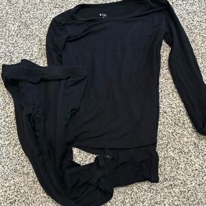 Kyte BABY Black Long Sleeve Pajama Set